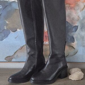 New/Unworn: Franco Sarto Black Over the Knee Boots